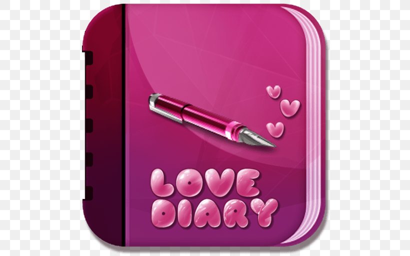 Love Diary App Store Android, PNG, 512x512px, Love, Android, App Store, Diary, Google Play Download Free