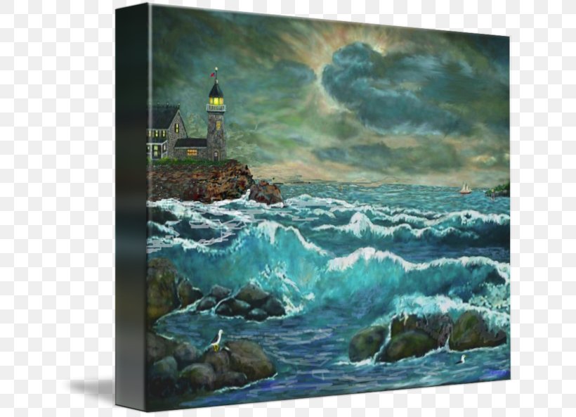 Painting Canvas Sea Picture Frames Hurley International, PNG, 650x593px, Painting, Canvas, Coast, Hurley International, Inlet Download Free