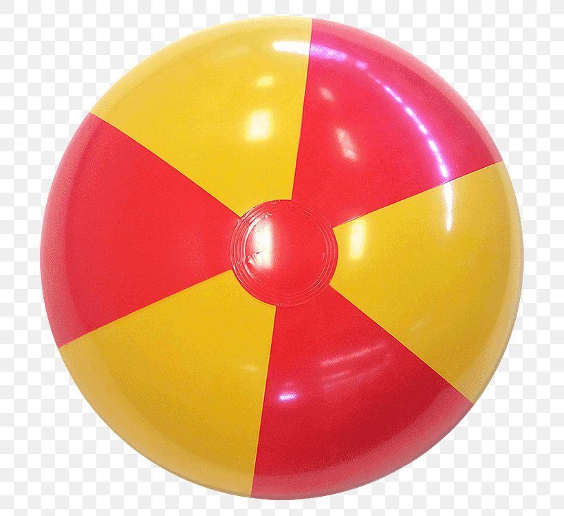 yellow beach ball