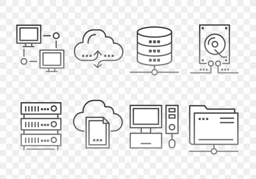 Server Cloud Computing Computer Network Icon, PNG, 1458x1020px, Cloud Computing, Area, Black And White, Brand, Computing Download Free