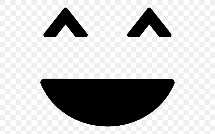 Smiley, PNG, 512x512px, Emoticon, Area, Black, Black And White, Brand Download Free