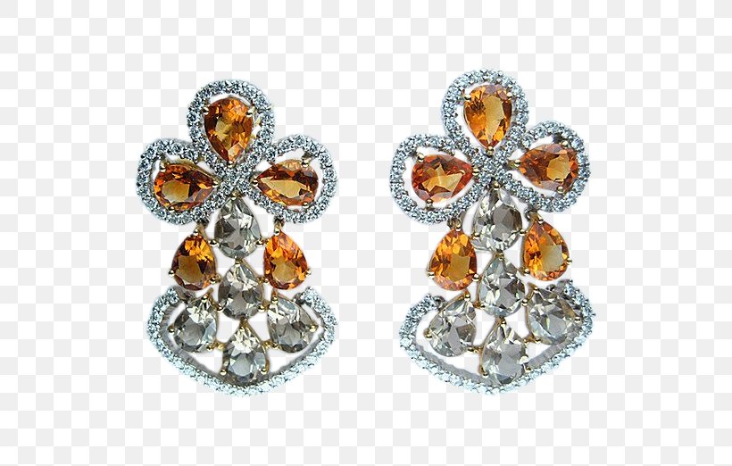 Earring Diamond Cut Colored Gold Yellow, PNG, 522x522px, Earring, Antique, Art Deco, Body Jewelry, Citrine Download Free