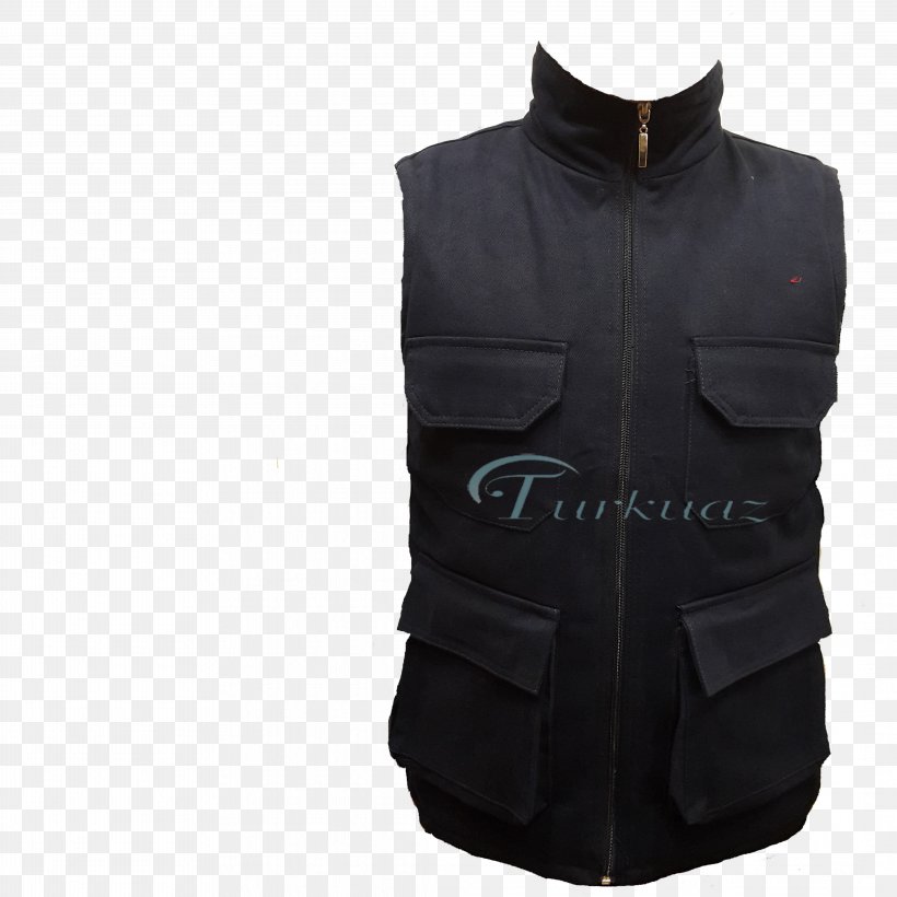 Gilets Jacket Sleeve Black M, PNG, 4252x4252px, Gilets, Black, Black M, Jacket, Outerwear Download Free
