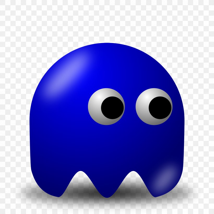 Pac-Man Ghost Clip Art, PNG, 2400x2400px, Pacman, Blue, Cobalt Blue, Electric Blue, Free Content Download Free