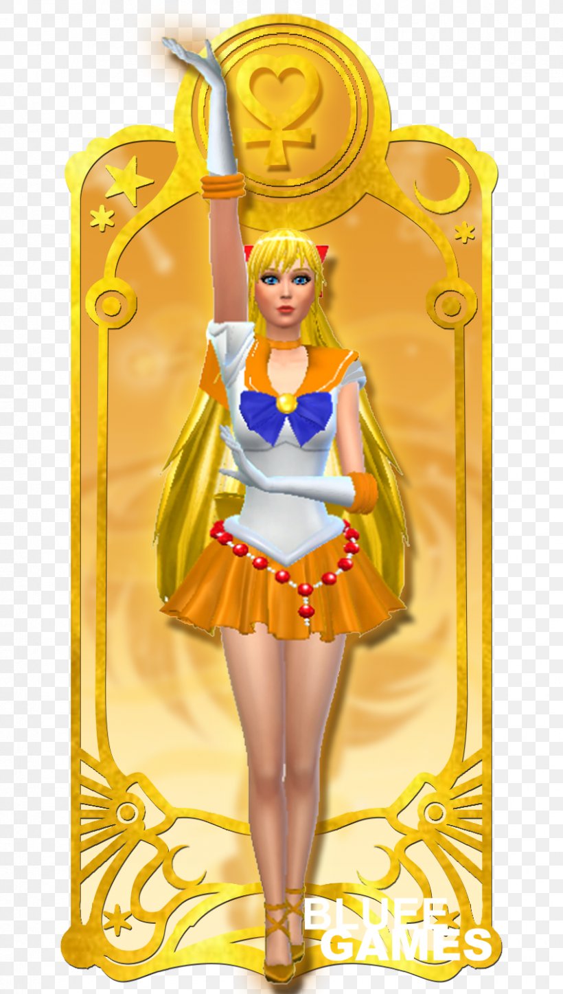 Sailor Venus Sailor Moon Costume Image Illustration, PNG, 850x1500px, Watercolor, Cartoon, Flower, Frame, Heart Download Free