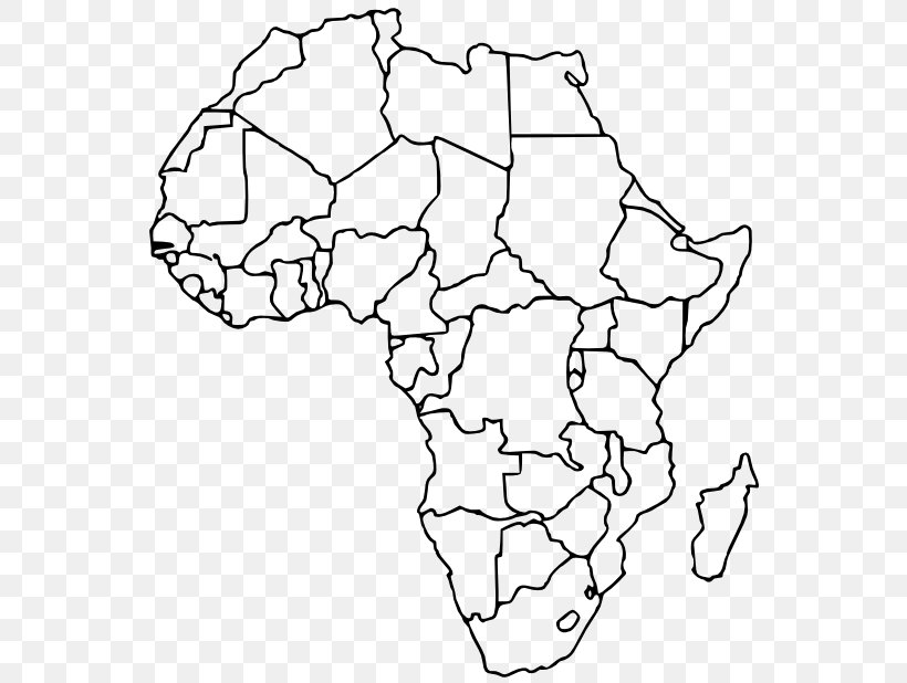 Blank Map Africa World Map Png 563x618px Blank Map Africa Area