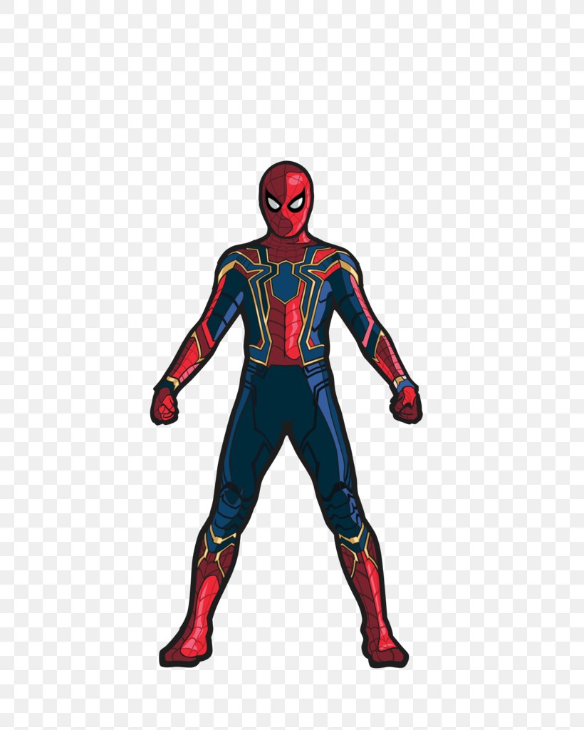 Spider-Man Iron Man Iron Spider Superhero Marvel Studios, PNG, 585x1024px, Spiderman, Action Figure, Action Toy Figures, Avengers, Avengers Infinity War Download Free