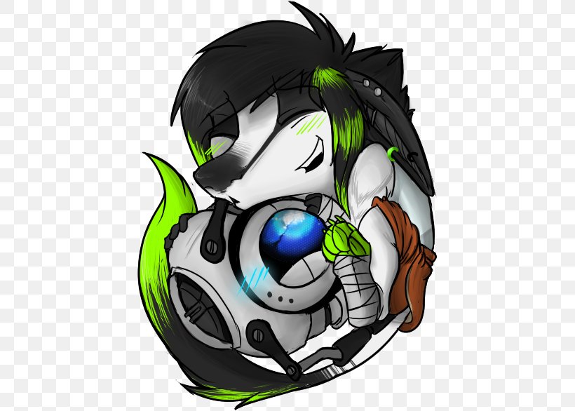 Portal 2 Wheatley Aperture Laboratories Art, PNG, 427x586px, Portal, Aperture Laboratories, Art, Artist, Bicycle Helmet Download Free