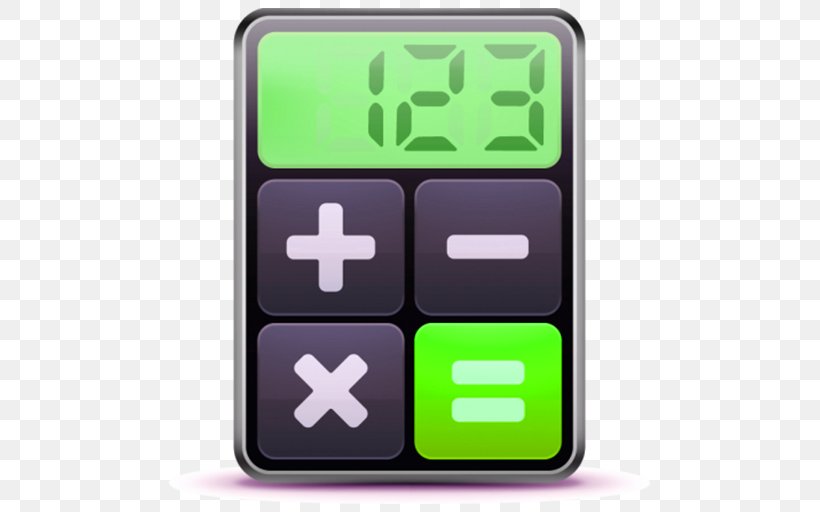 Product Design Calculator Green Electronics, PNG, 512x512px, Calculator, Electronics, Green, Multimedia, Office Equipment Download Free