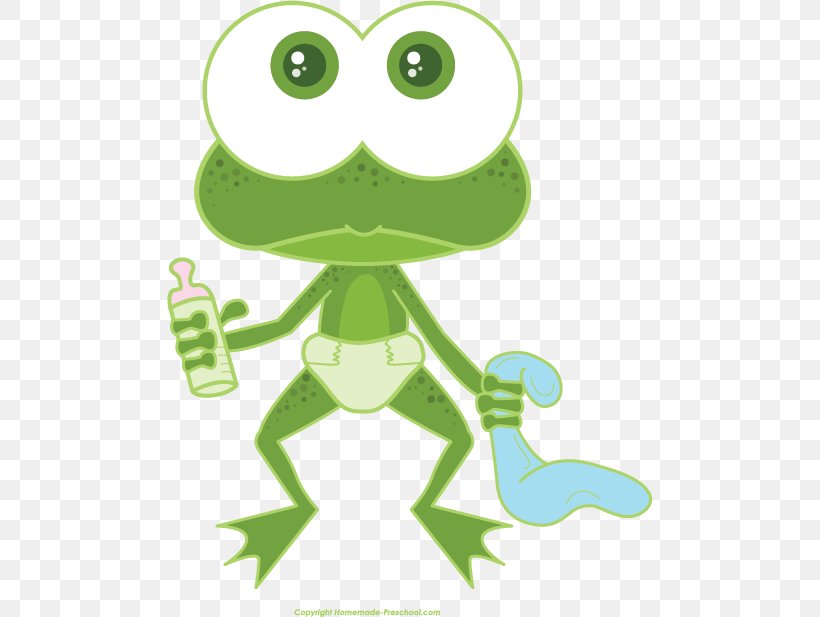 Tree Frog Drawing Clip Art, PNG, 486x617px, Frog, Amphibian, Art, Cartoon, Child Download Free