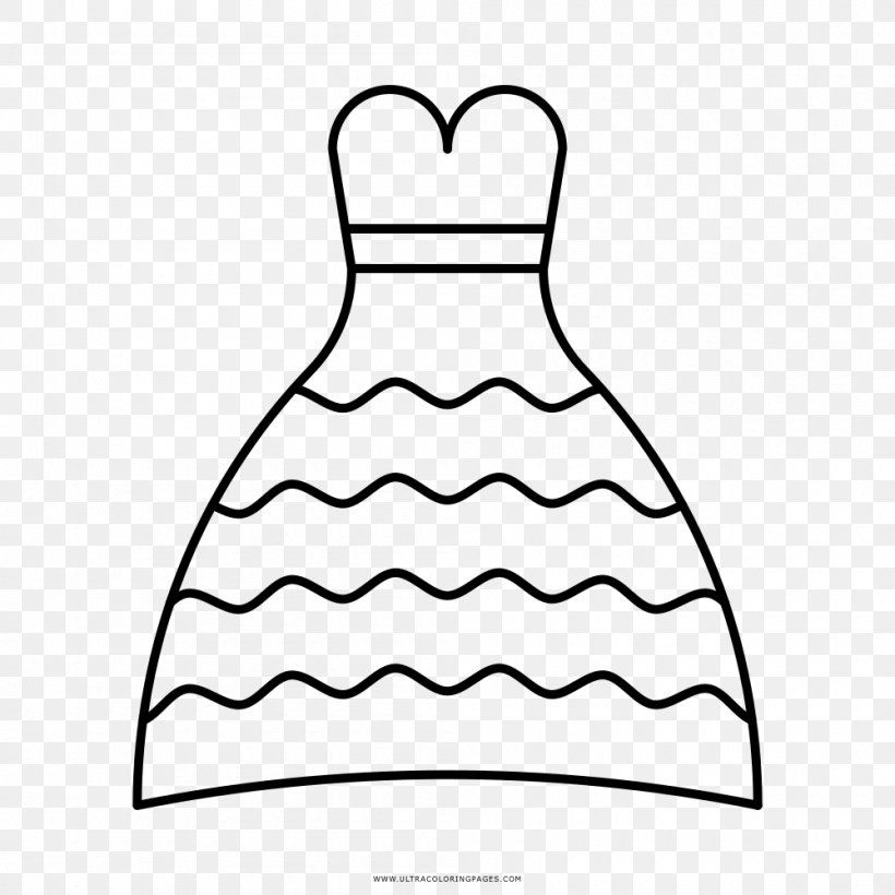 Wedding Dress Drawing Bride Clothing, PNG, 1000x1000px, Dress, Area, Artwork, Black, Black And White Download Free