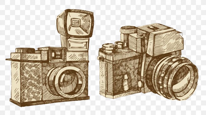 Camera Photography Drawing Clip Art, PNG, 885x495px, Camera, Art, Brass, Drawing, Metal Download Free