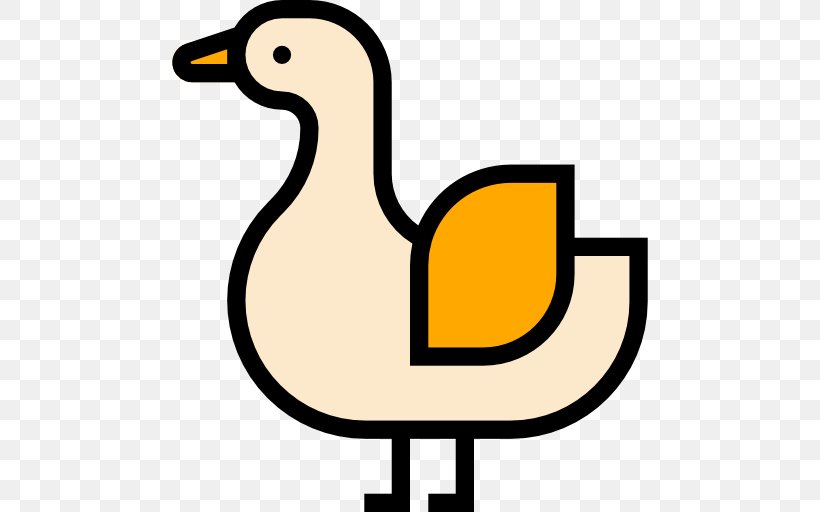 Clip Art Iconfinder Goose, PNG, 512x512px, Goose, Artwork, Beak, Bird, Ducks Geese And Swans Download Free