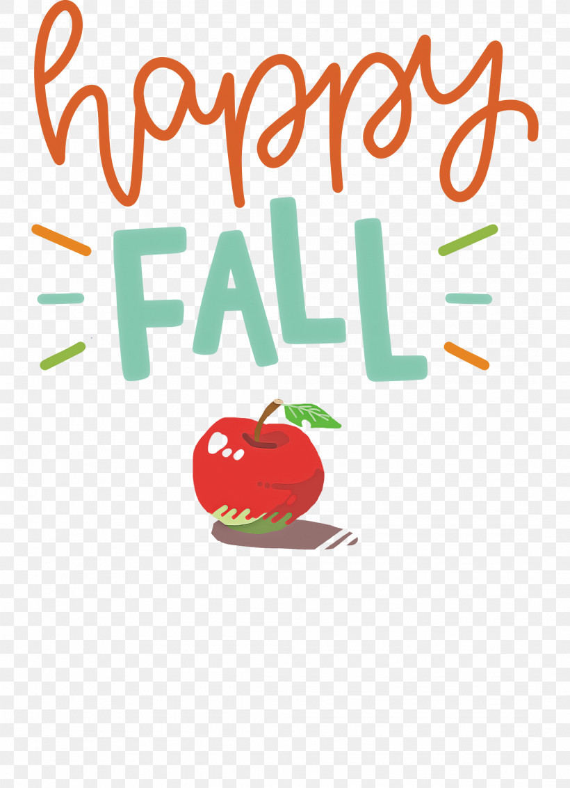 Happy Fall, PNG, 2170x3000px, Happy Fall, Biology, Cartoon, Fruit, Geometry Download Free