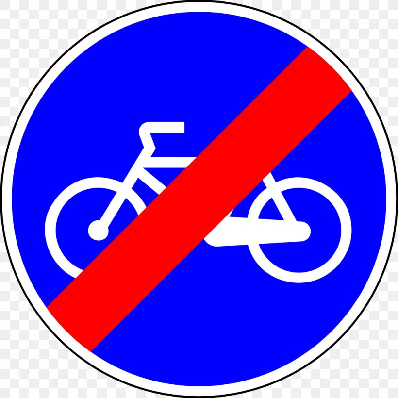 Bicycle Traffic Sign Senyal Segregated Cycle Facilities, PNG, 1024x1024px, Bicycle, Area, Blue, Brand, Carriageway Download Free
