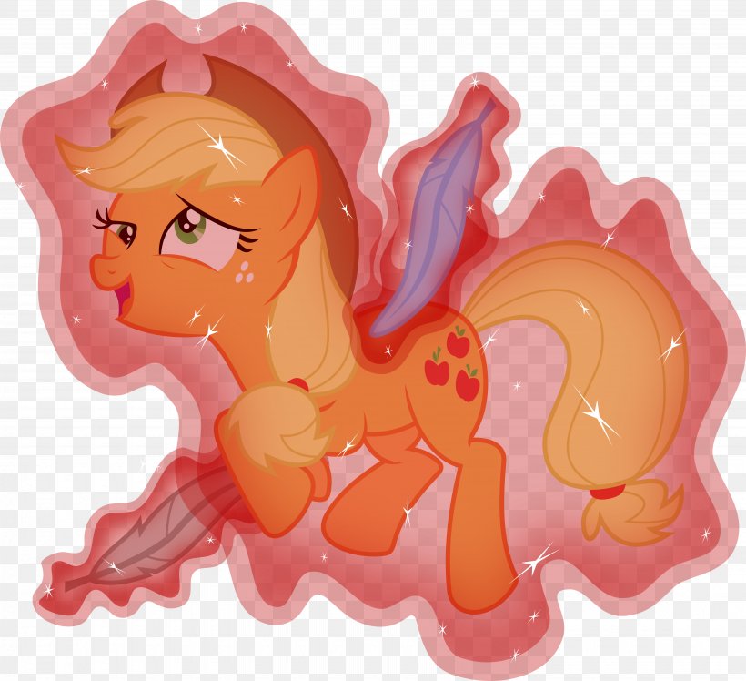 My Little Pony Applejack Horse DeviantArt, PNG, 6570x6000px, Watercolor, Cartoon, Flower, Frame, Heart Download Free