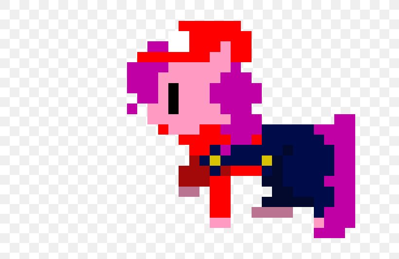 Pixel Art Pony Mario Bros. Digital Art, PNG, 640x533px, Pony, Area, Deviantart, Digital Art, Google Pixel Download Free