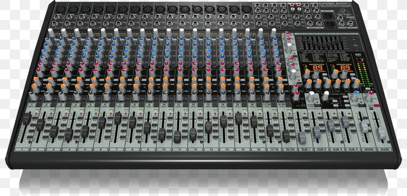 BEHRINGER Eurodesk SX2442FX Audio Mixers Microphone, PNG, 800x396px, Watercolor, Cartoon, Flower, Frame, Heart Download Free