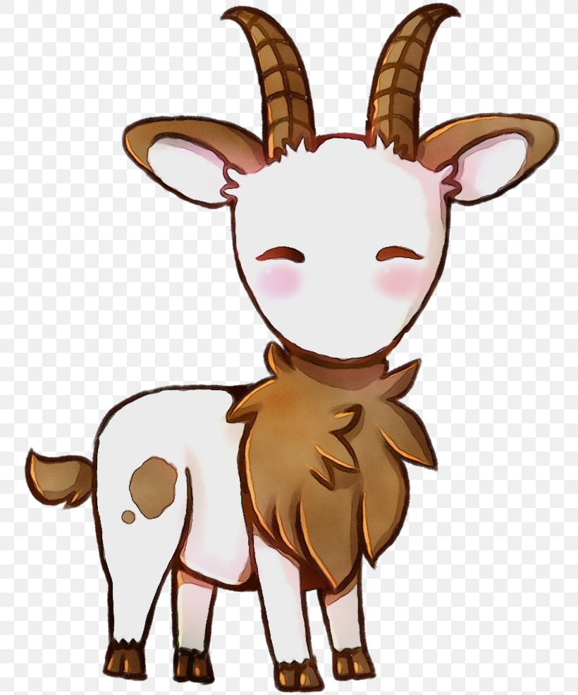 Goats Goat Cartoon Goat-antelope Snout, PNG, 811x985px, Watercolor, Cartoon, Cowgoat Family, Goat, Goatantelope Download Free