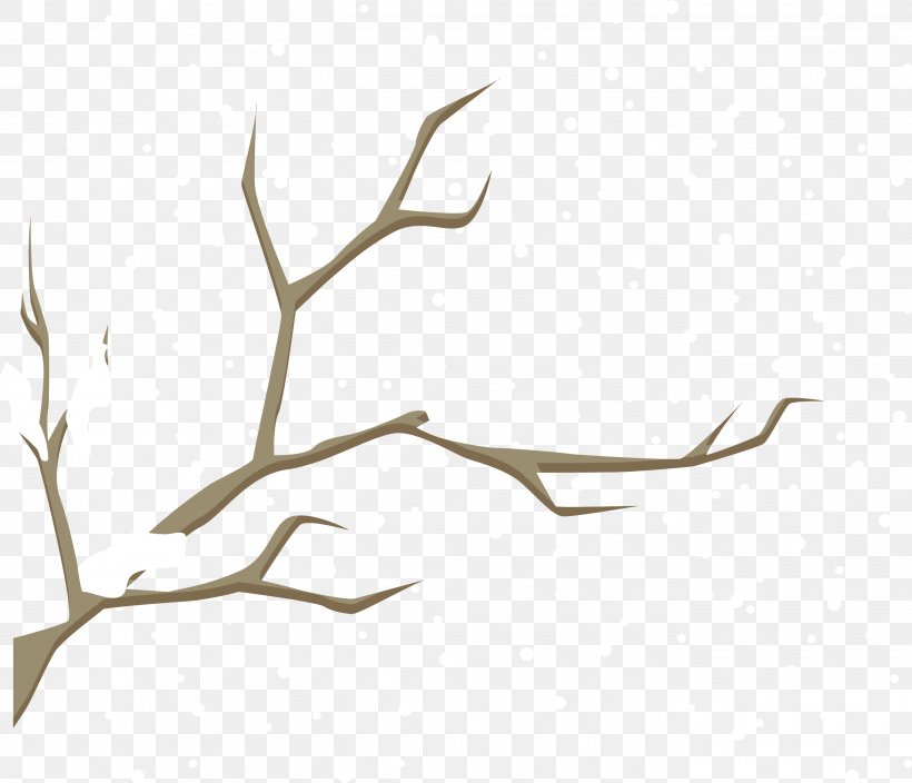 Snow Winter, PNG, 2729x2346px, Snow, Antler, Branch, Designer, Material Download Free
