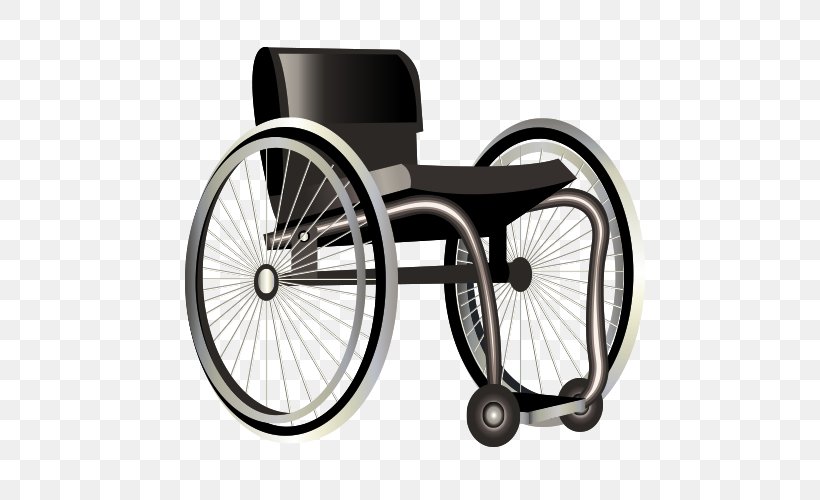 Wheelchair Disability, PNG, 500x500px, Wheelchair, Bicycle Accessory, Bicycle Saddle, Bicycle Wheel, Chair Download Free
