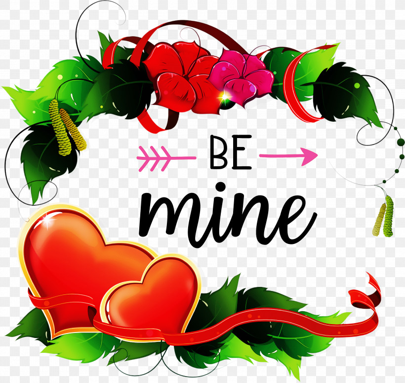Be Mine Valentines Day Valentine, PNG, 3000x2835px, Be Mine, Floral Design, Greeting Card, Heart, Logo Download Free