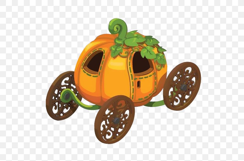 Cinderella Pumpkin Calabaza, PNG, 543x543px, Cinderella, Carriage, Carrosse, Cartoon, Concepteur Download Free