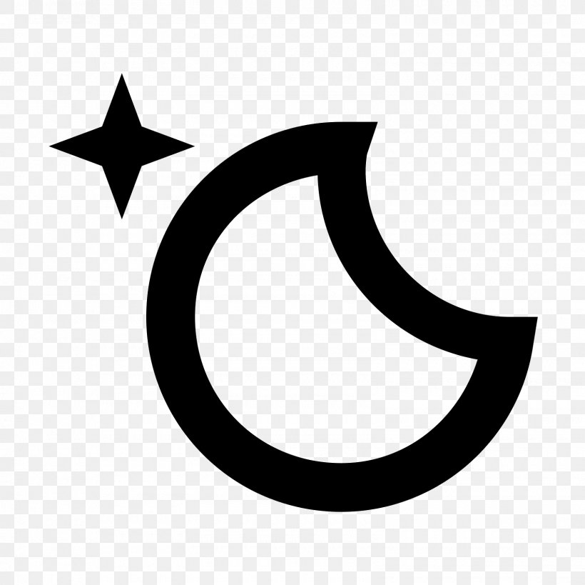 Crescent Symbol Lunar Phase Clip Art, PNG, 1600x1600px, Crescent, Black And White, Brand, Lunar Phase, Moon Download Free