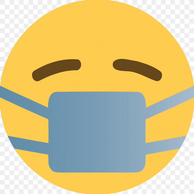Emoji With Mask Corona Coronavirus, PNG, 3000x3000px, Emoji With Mask, Convid, Corona, Coronavirus, Emoticon Download Free