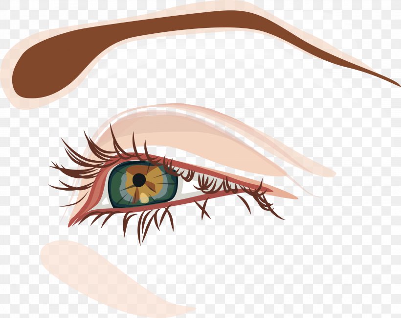 Eye Clip Art, PNG, 3727x2951px, Watercolor, Cartoon, Flower, Frame, Heart Download Free