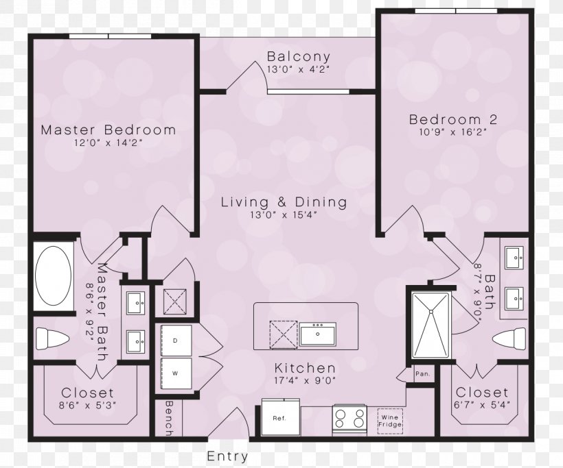 Floor Plan Elan City Lights Apartments B1B, PNG, 1200x1000px, Floor Plan, Apartment, Area, Dallas, Diagram Download Free