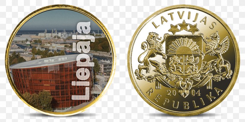 Latvian Lats 5 Lats Coin Bank Of Latvia, PNG, 1000x500px, 5 Lats Coin, Latvia, Bank Of Latvia, Bullion, Cash Download Free