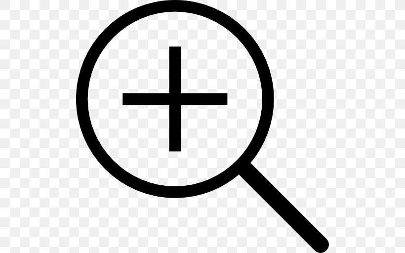 Magnifying Glass, PNG, 512x512px, Magnifying Glass, Area, Black And White, Csssprites, Magnification Download Free