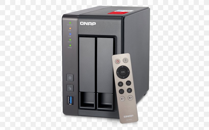 Network Storage Systems QNAP Systems, Inc. QNAP TS-251+ Intel QNAP TS-239 Pro II+ Turbo NAS NAS Server, PNG, 4500x2813px, Network Storage Systems, Central Processing Unit, Data Storage, Electronic Device, Electronics Download Free