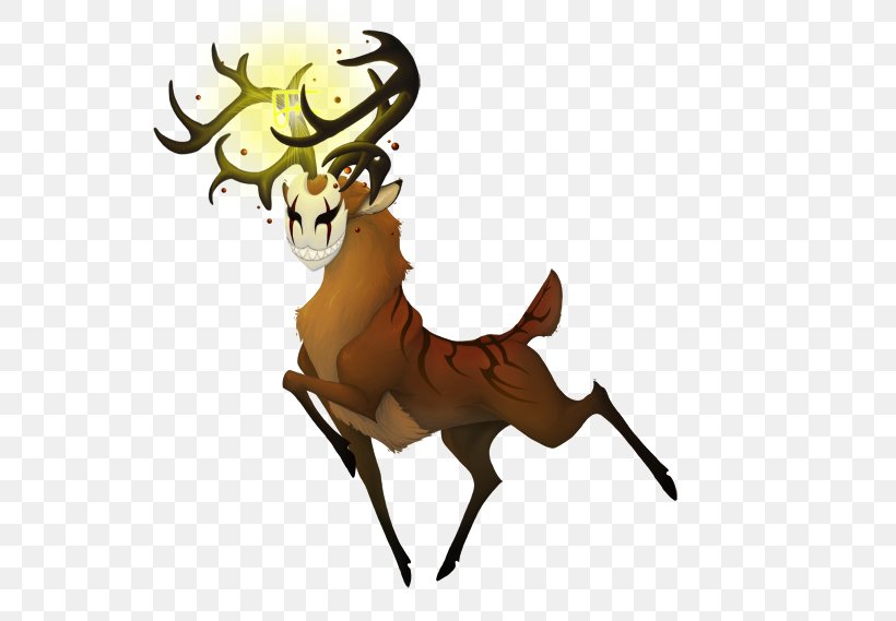 Reindeer Horse Antler Pack Animal Clip Art, PNG, 591x569px, Reindeer, Antler, Cartoon, Character, Deer Download Free