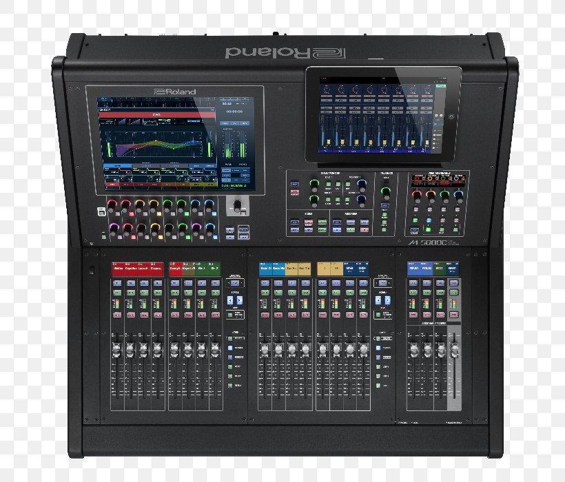 Audio Mixers Roland Corporation Digital Mixing Console Sound Musical Instruments, PNG, 699x700px, Watercolor, Cartoon, Flower, Frame, Heart Download Free