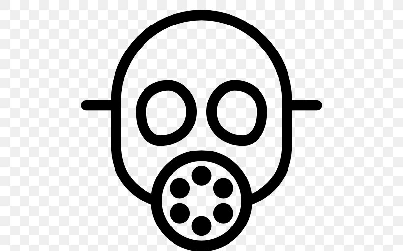Gas Mask Personal Protective Equipment, PNG, 512x512px, Gas Mask, Black And White, Gas, Gp5 Gas Mask, Mask Download Free