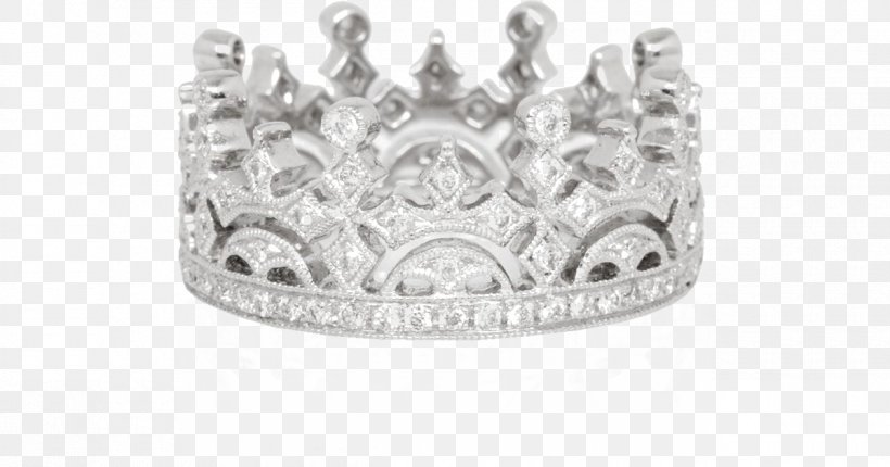 Diamond Jewellery Crown Ring Tiara, PNG 