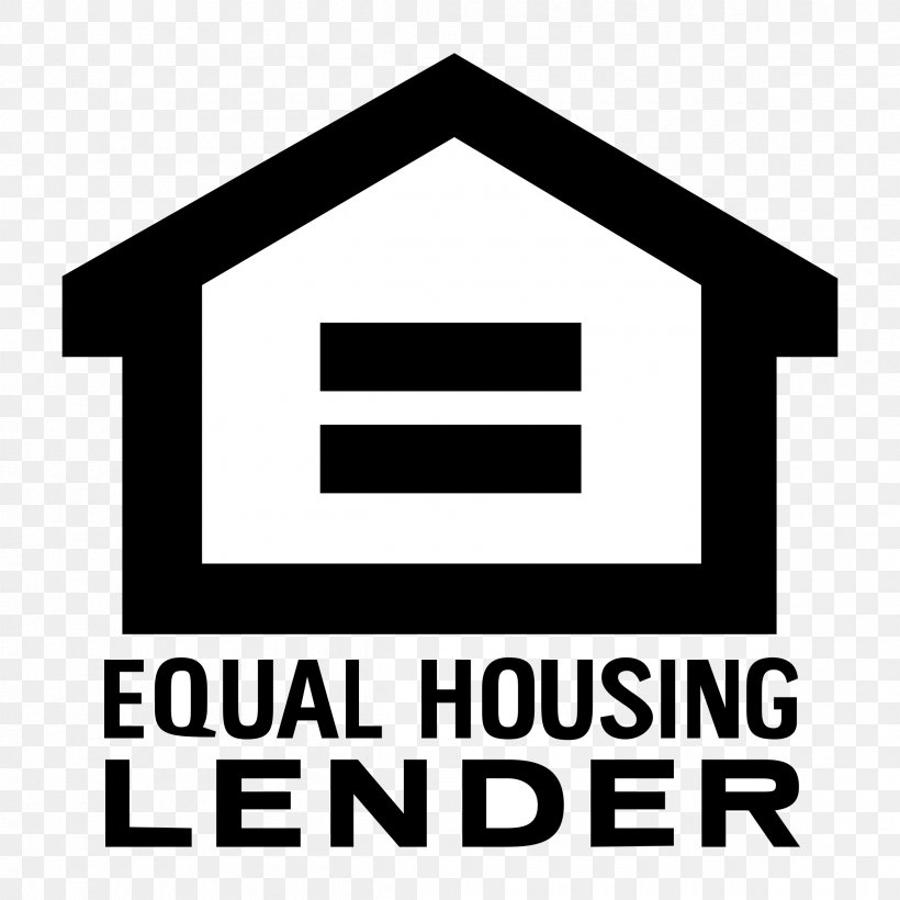 Fair Housing Act United States Equal Housing Lender Office Of Fair Housing And Equal Opportunity Bank, PNG, 2400x2400px, Fair Housing Act, Area, Bank, Black And White, Brand Download Free