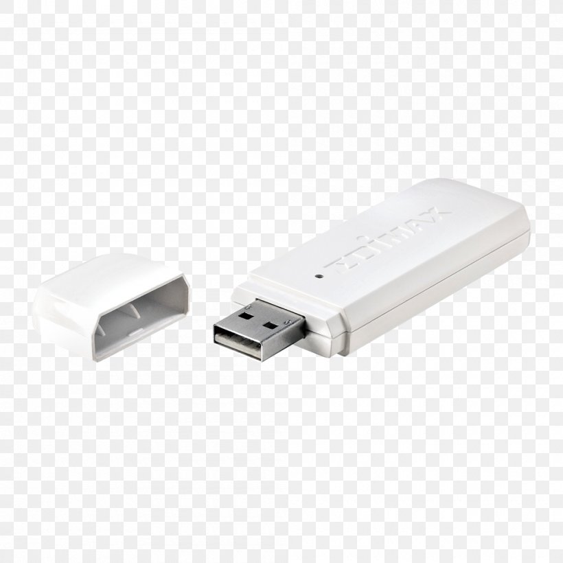 USB Flash Drives Adapter Wireless Access Points Edimax Wi-Fi, PNG, 1000x1000px, Usb Flash Drives, Adapter, Computer, Computer Component, Computer Network Download Free
