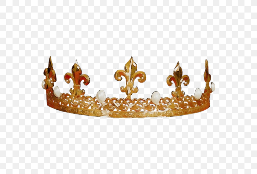 Crown, PNG, 555x555px, Watercolor, Crown, Headpiece, Jewellery, Paint Download Free