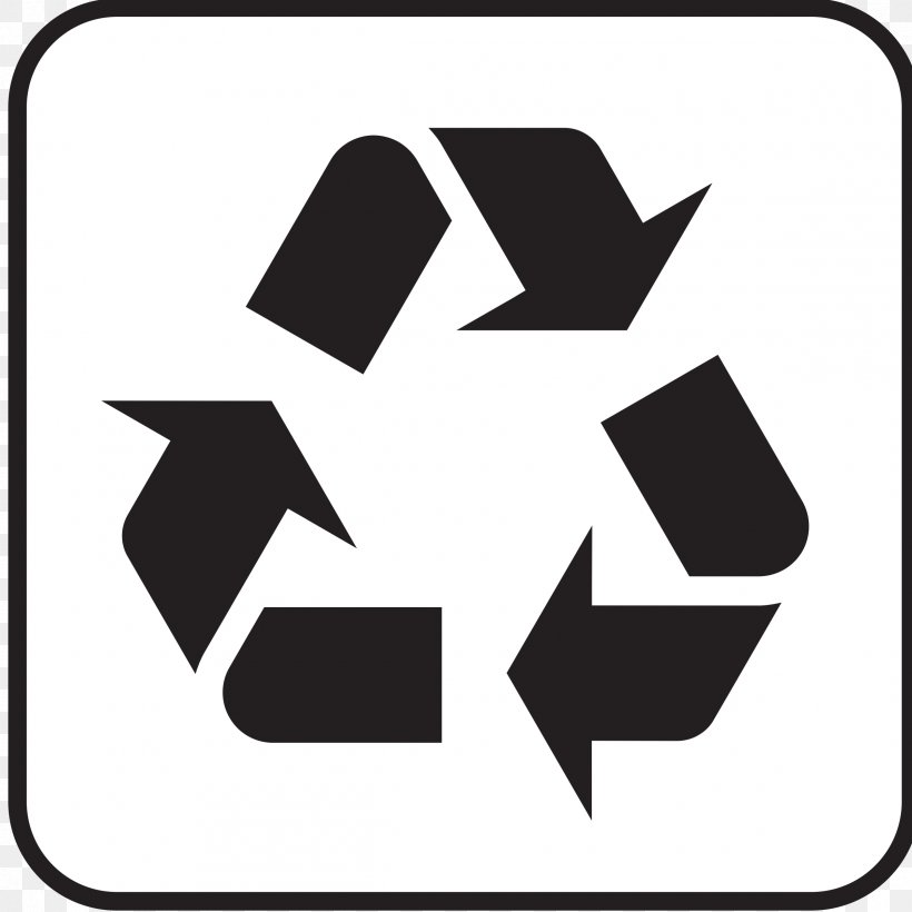 Recycling Symbol Clip Art, PNG, 2400x2400px, Recycling, Area, Black, Black And White, Brand Download Free