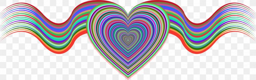 Ribbon Heart Clip Art, PNG, 2282x720px, Watercolor, Cartoon, Flower, Frame, Heart Download Free