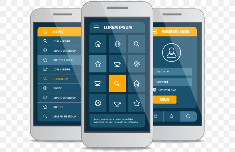 User Interface Design Mobile App Development, PNG, 630x533px, User Interface Design, Brand, Cellular Network, Communication, Communication Device Download Free