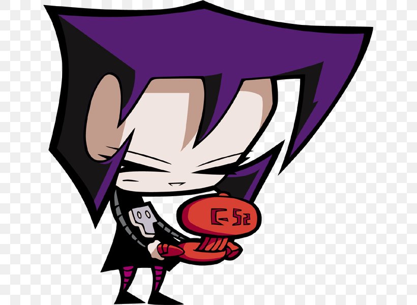 Gaz Tallest Red Invader Zim Merchandise Johnny The Homicidal Maniac Nickelodeon, PNG, 649x600px, Gaz, Artwork, Cartoon, Character, Drawing Download Free