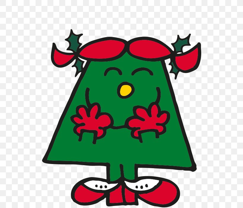 Little Miss Christmas Christmas Tree Little Miss Splendid Mr. Busy Santa Claus, PNG, 700x700px, Little Miss Christmas, Area, Artwork, Christmas, Christmas Day Download Free