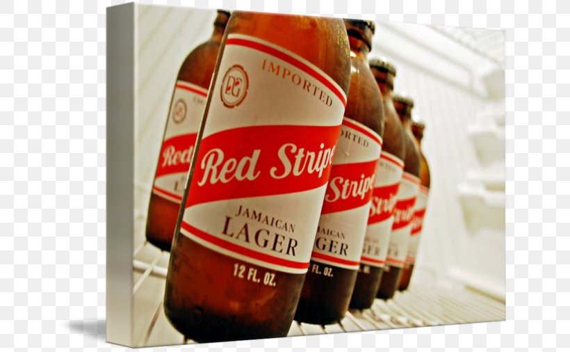 Red Stripe Lager Beer Jamaican Cuisine Product, PNG, 650x506px, Red Stripe, Beer, Bottle, Drink, Flavor Download Free
