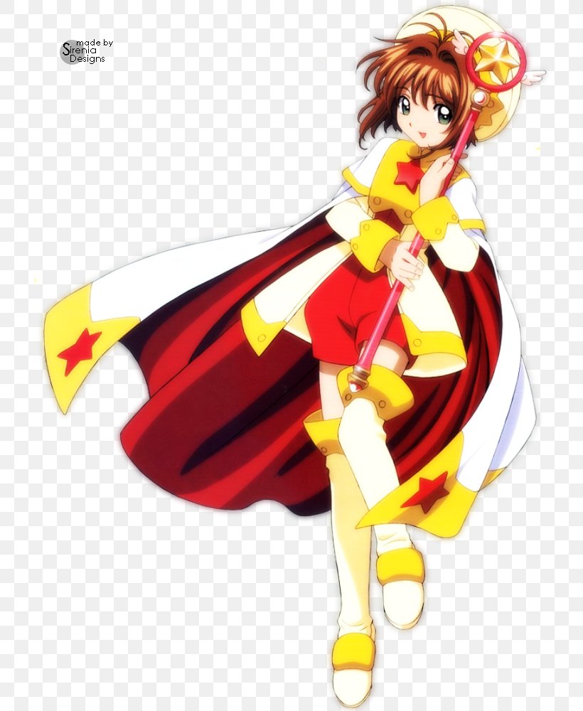 Sakura Kinomoto Clow Reed Cardcaptor Sakura Costume Cartes De Clow, PNG, 724x1000px, Watercolor, Cartoon, Flower, Frame, Heart Download Free