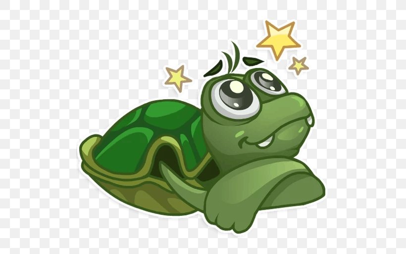 Turtle True Frog Sticker Telegram Clip Art, PNG, 512x512px, Turtle, Amphibian, Animal, Fiction, Fictional Character Download Free
