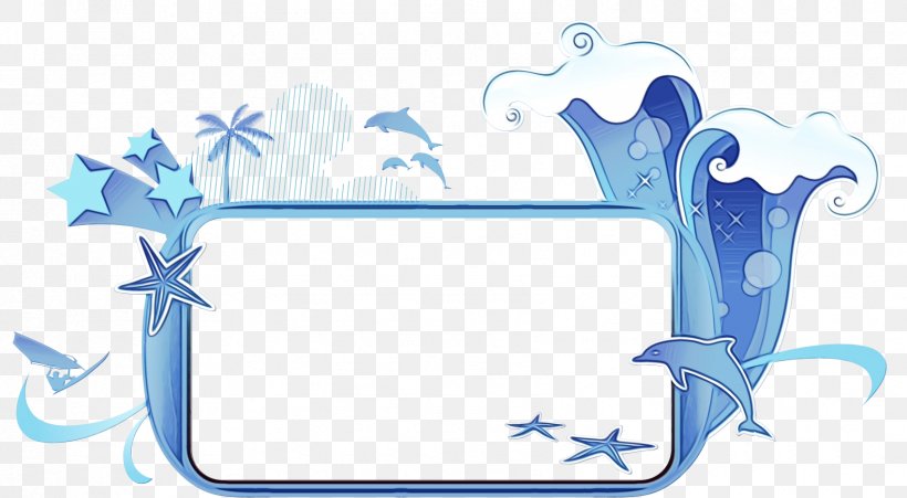 Background Blue Frame, PNG, 1701x936px, Cdr, Blue, Picture Frame, Picture Frames, Rectangle Download Free